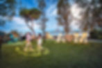 Hidden garden in Venice with lush greenery and a peaceful atmosphere.