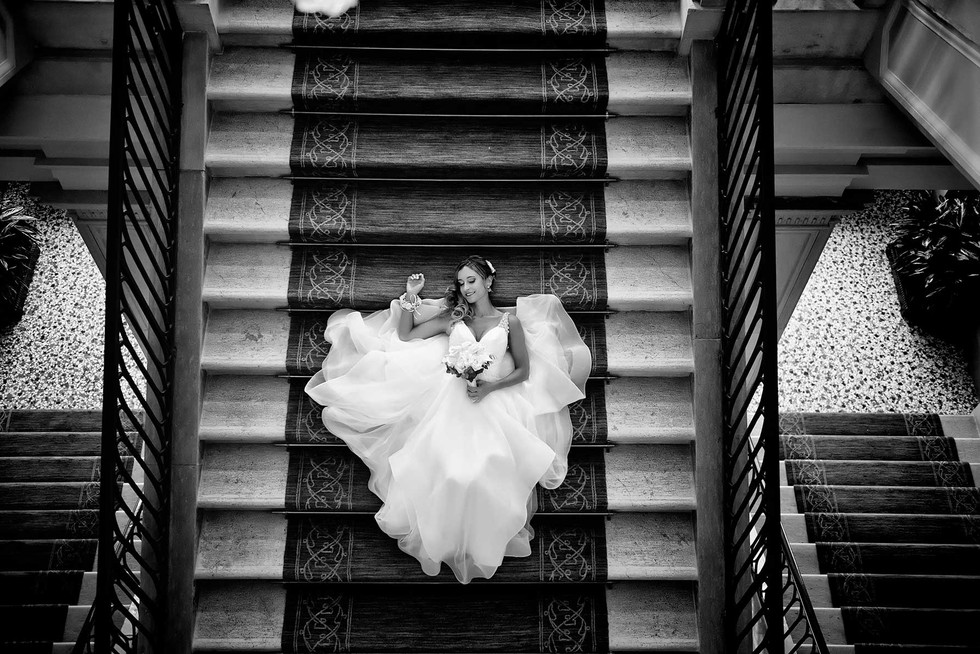 Symbolic wedding at San Clemente Palace Kempinski by the best venice Photographer