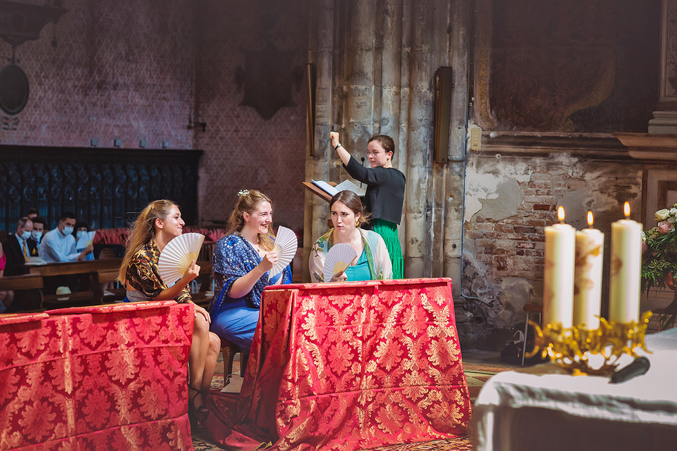 Wedding at the Basilica dei Frari in Venice