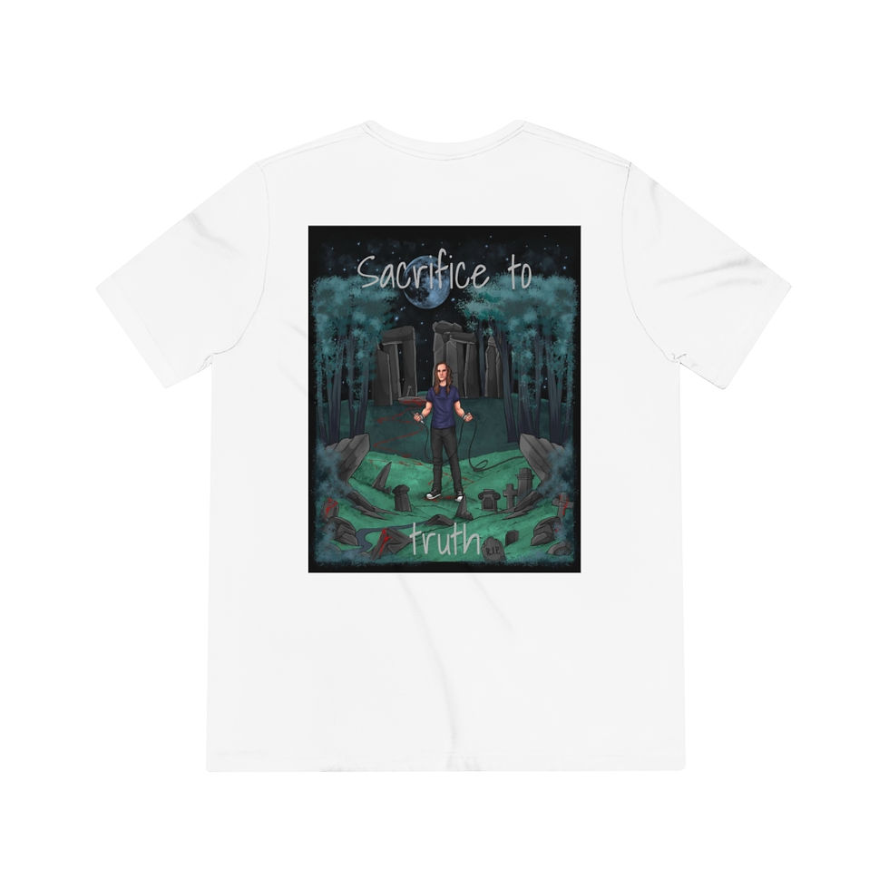 Thumbnail: Sacrifice to truth - Back Design - Premium Quality