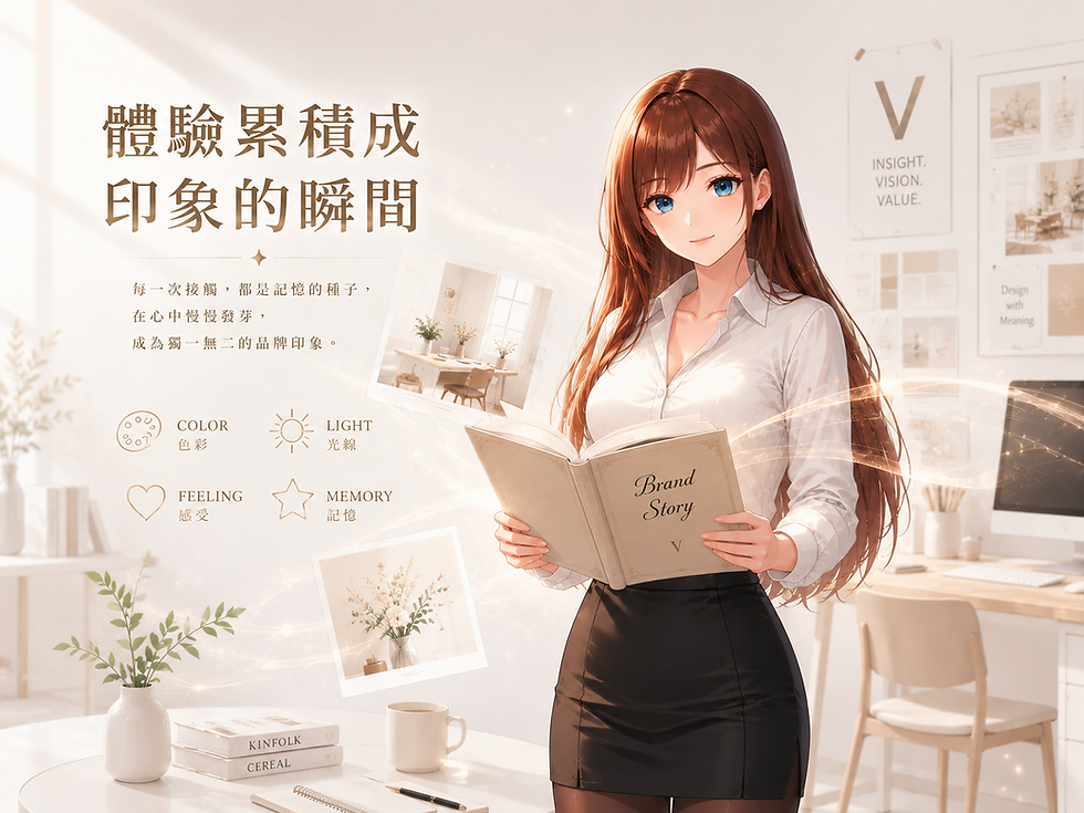 小V的觀察：品牌體驗如何形成品牌印象？