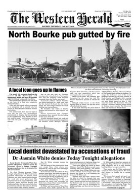 Flashback - North Bourke pub gutted by fire - 2010