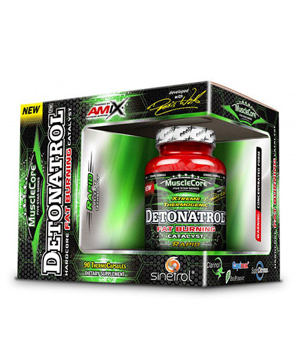 AMIX Detonatrol 90 Caps. Front View