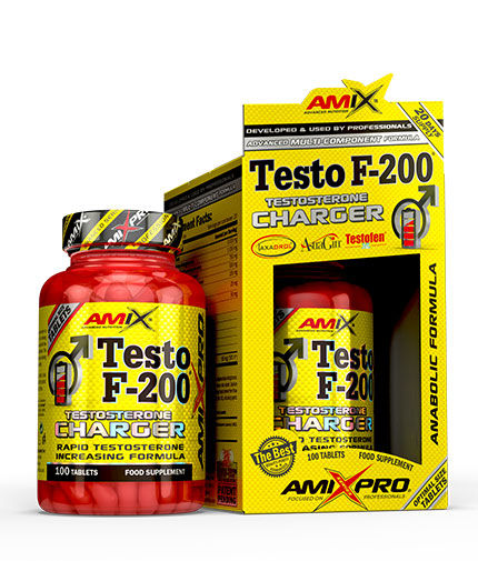 AMIX AmixPro ®TestoF-200 ® / 100 Tabs. Front View