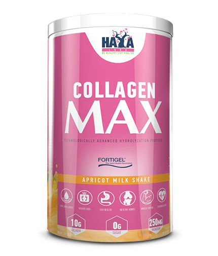 HAYA LABS Collagen Max с вкус на Ананас/Кайсия Front View