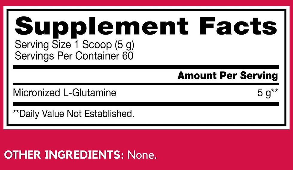 BSN Glutamine DNA / 60 serv. Съдържание