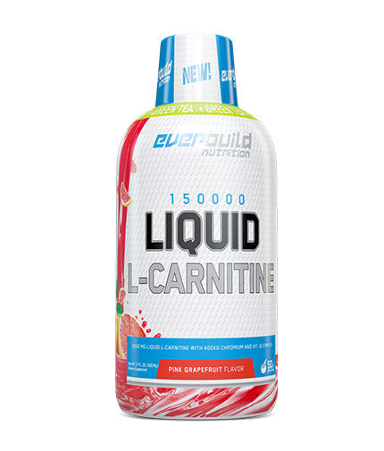 EVERBUILD Liquid Л-Карнетин 3000mg + Зелен чай Front View