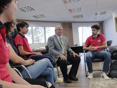 Escola Adventista de Engenheiro Coelho visita Câmara Municipal de Campinas