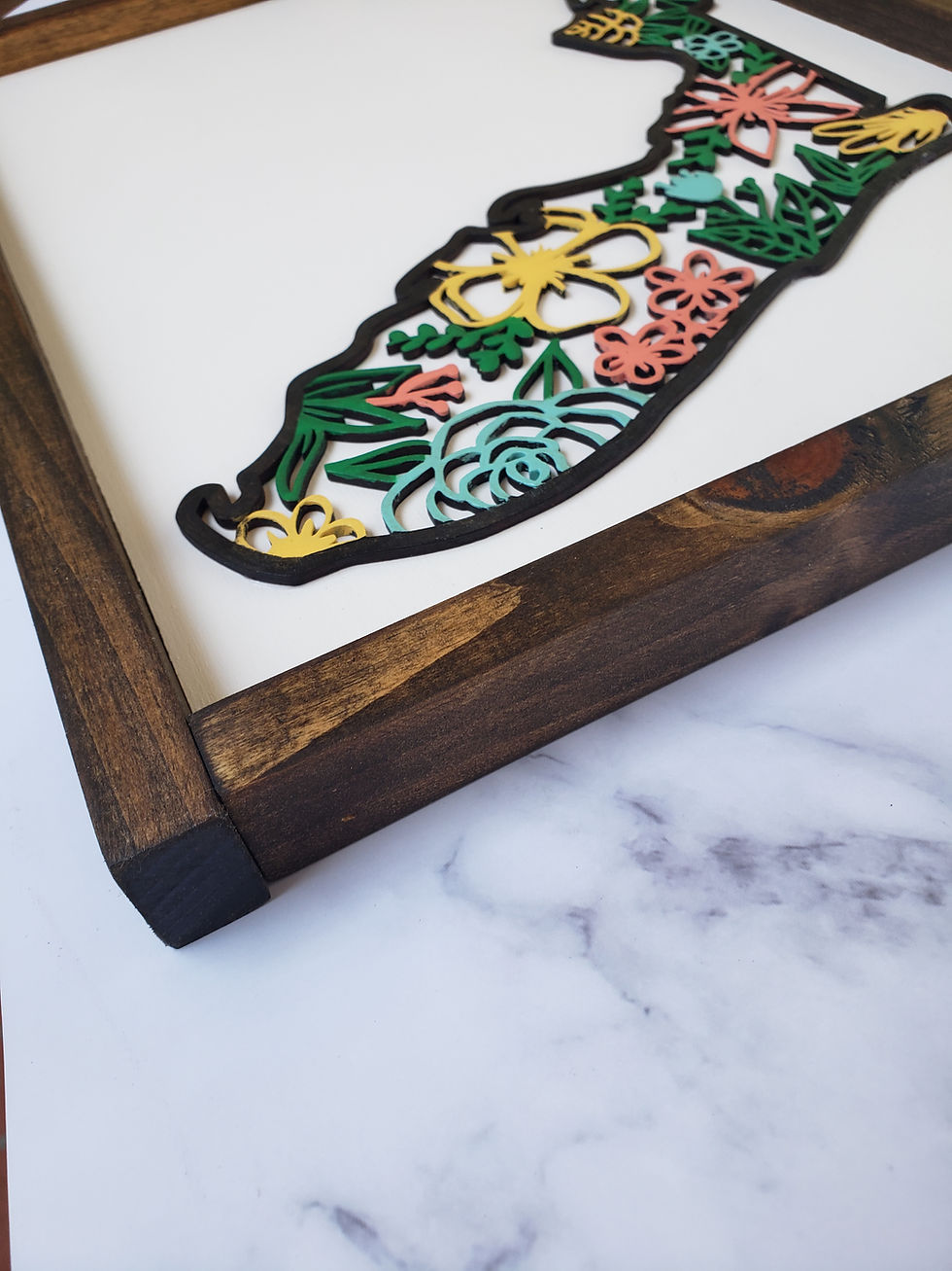 Thumbnail: Floral Florida Sign