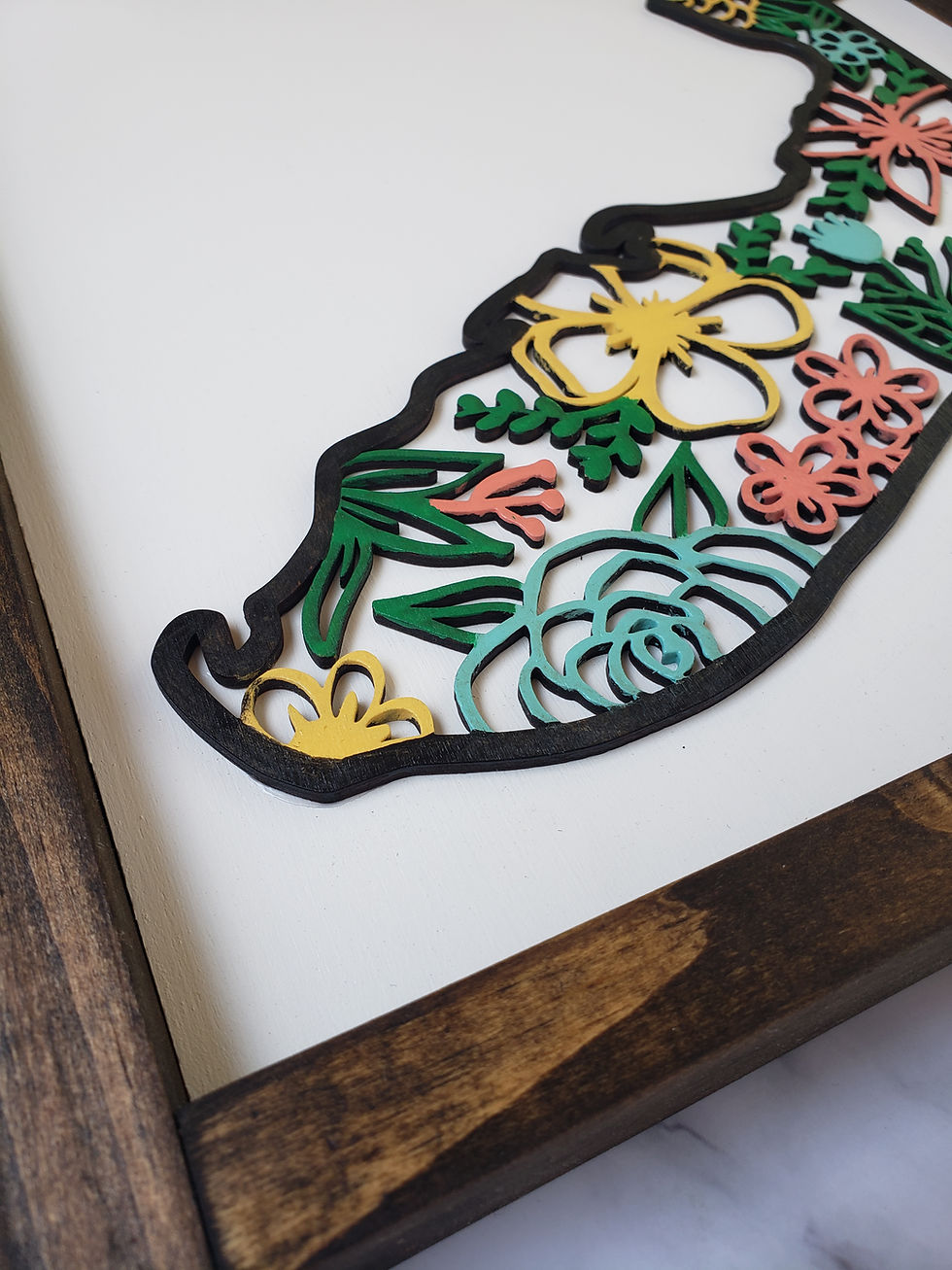 Thumbnail: Floral Florida Sign