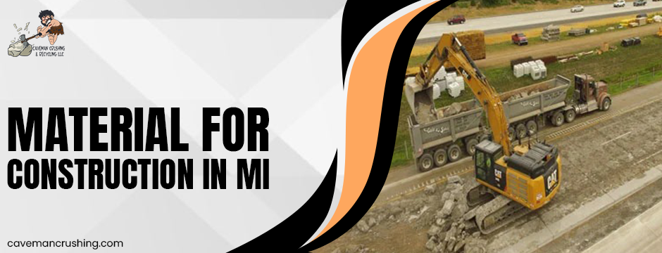 Affordable Material for Construction in MI: Discover the Best Crushed Concrete Prices in MI with Caveman Crushing
