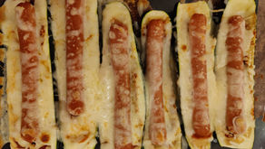 Courgette façon hot dog
