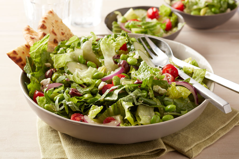 Edamame Greek Salad