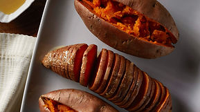 Sweet Potatoes with Miso Butter