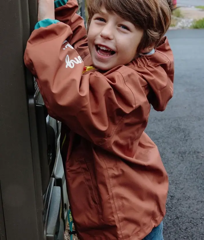Miniature : VESTE IMPERMÉABLE PEANUT
