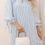 Thumbnail: Blue stripe shift dress