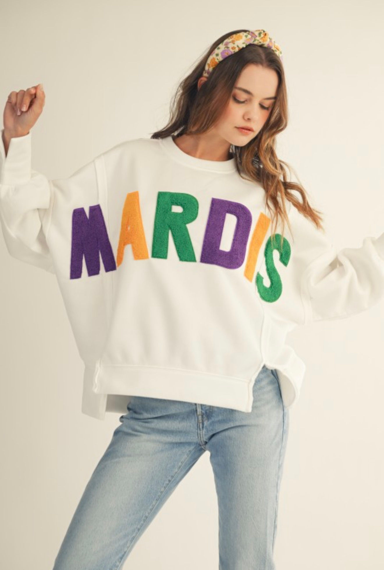 Chenille MG sweatshirt