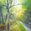 Thumbnail: Woodland Stroll Original Acrylic Landscape Painting