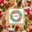 Thumbnail: Christmas Joy Festive Wreath Greeting Card Printable PDF