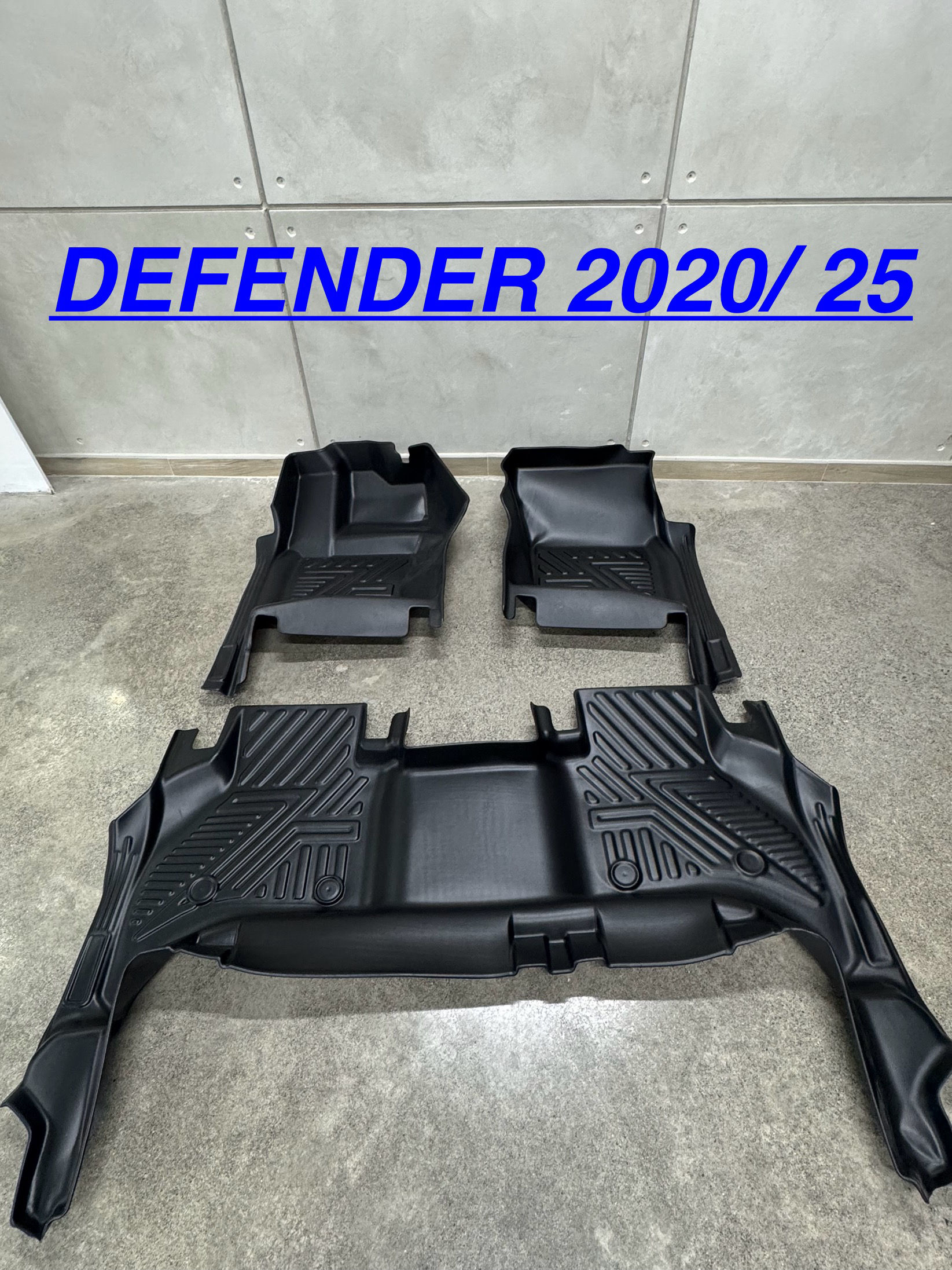 Alfombra de bandeja 5D (DEFENDER 2020/2025)