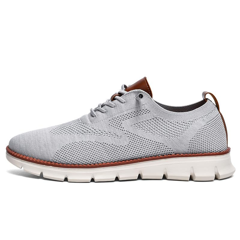Breeze Shoes for Men Comfortable Dress Shoes for Men Oxfords Lace-Up Lightweight