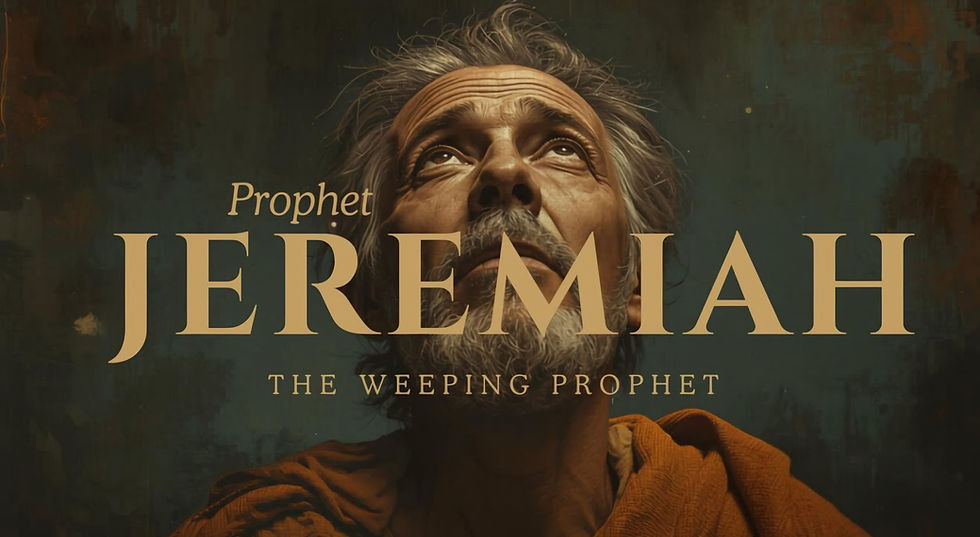 Dare to Be a Jeremiah