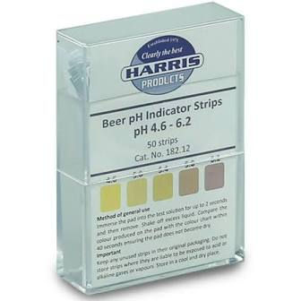 Harris ph strips for wine 50 per pack