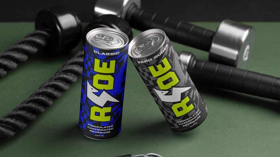 Ride Energy Drink – Brand & Can Redesign