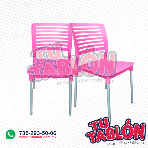 Silla Galery Rosa