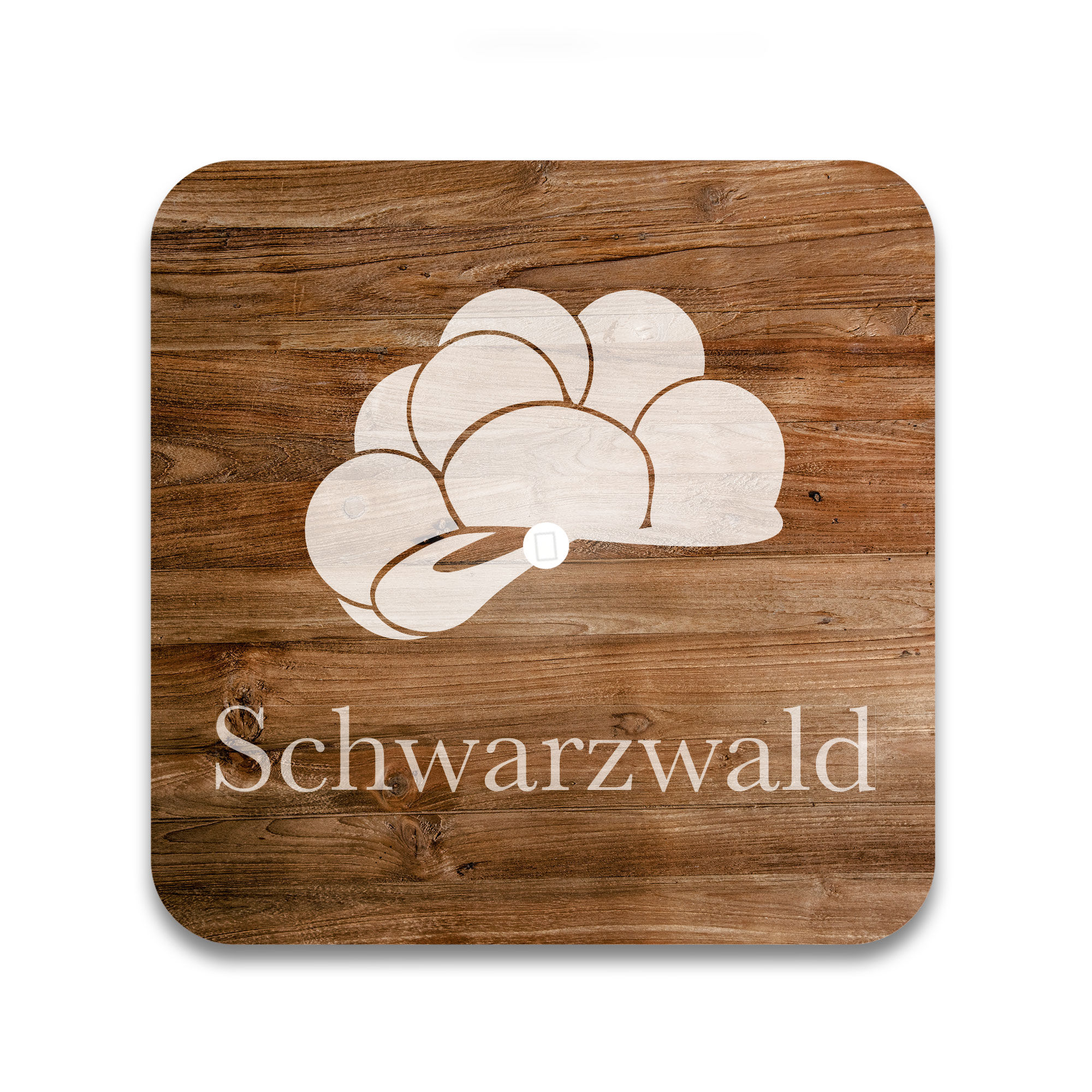 LED-Untersetzer Bollenhut & Schwarzwald