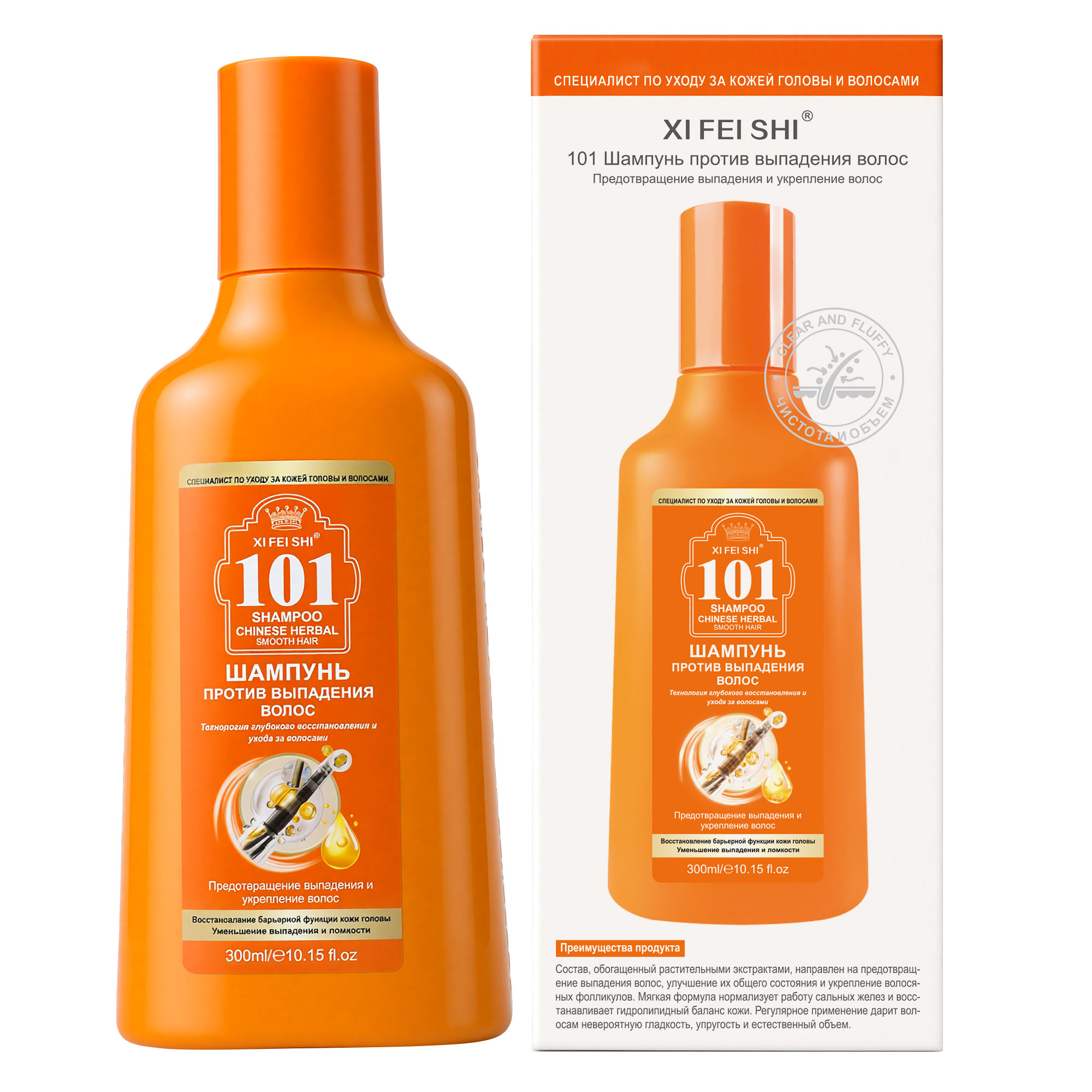 ШАМПУНЬ ПРОТИВ ВЫПАДЕНИЯ ВОЛОС