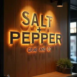 Fabricated Metal Sign