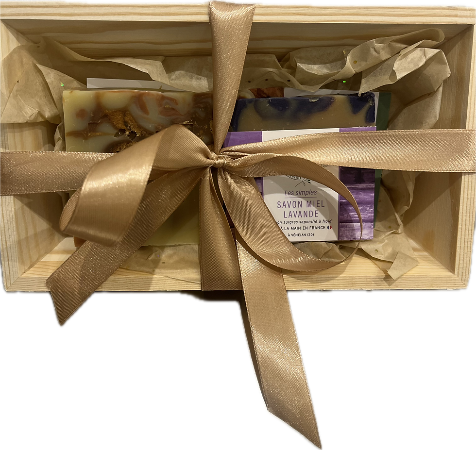 Le Coffret de Noël en Bois en 200g ML