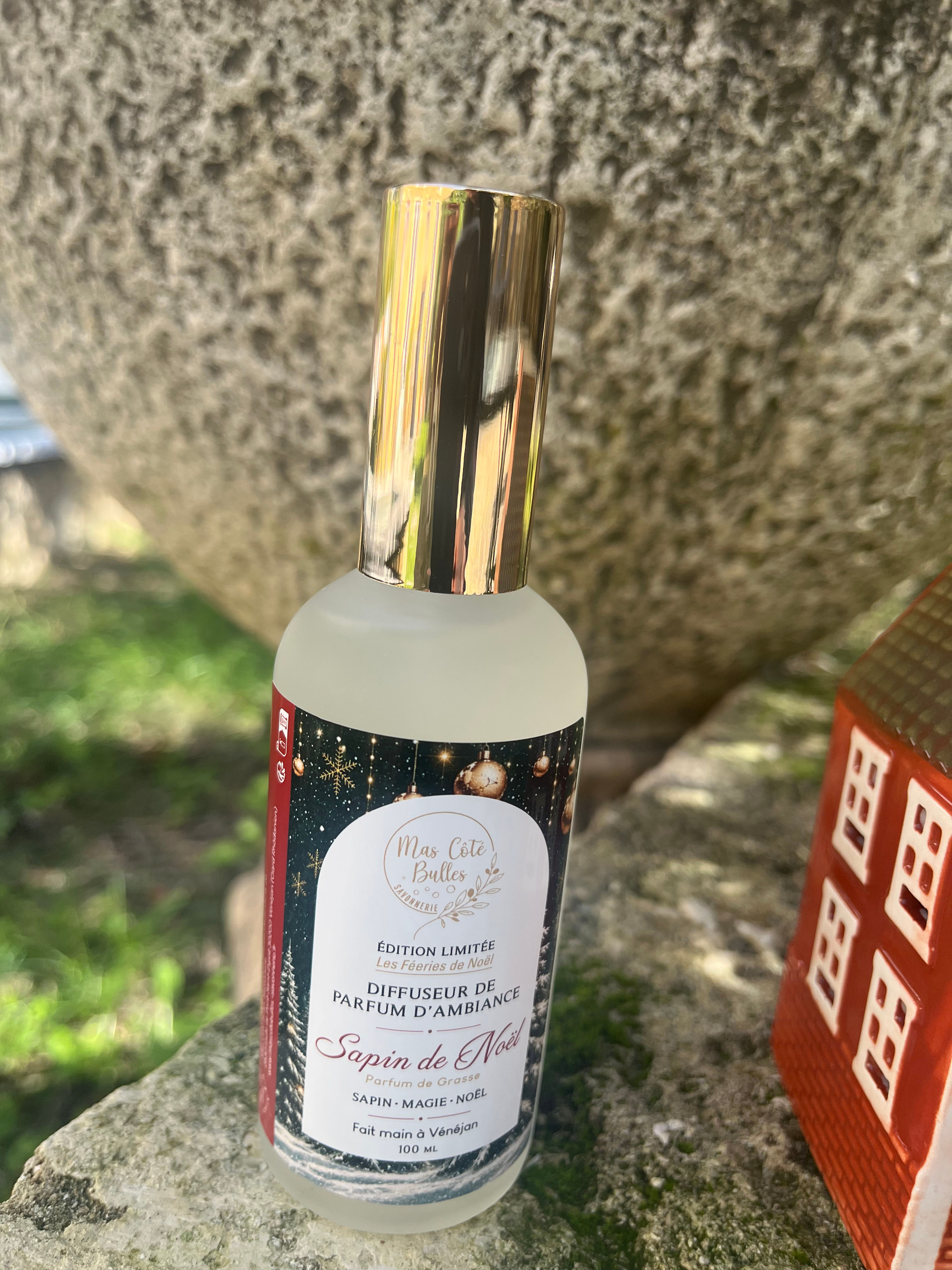 Diffuseur en spray parfum d’ambiance Sapin de Noël en 100ml
