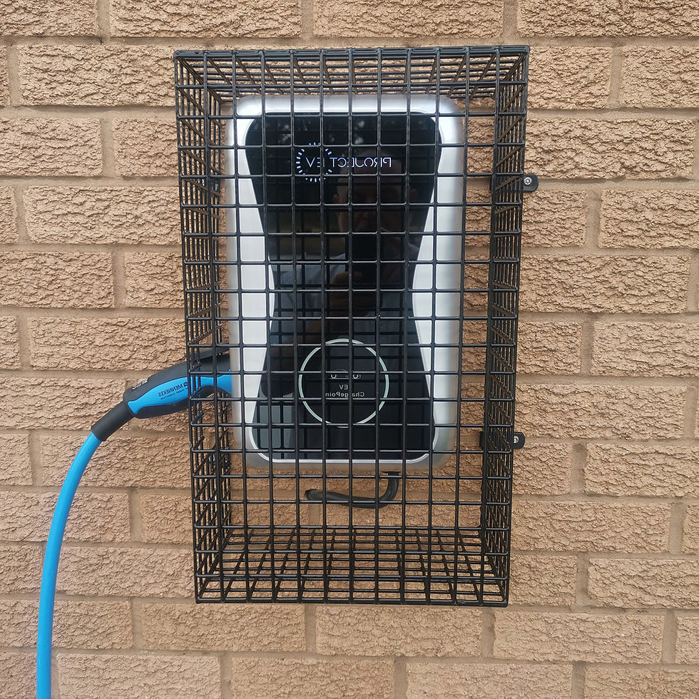 Thumbnail: EV Charge Point Cage - 50cm x 30cm x 20cm