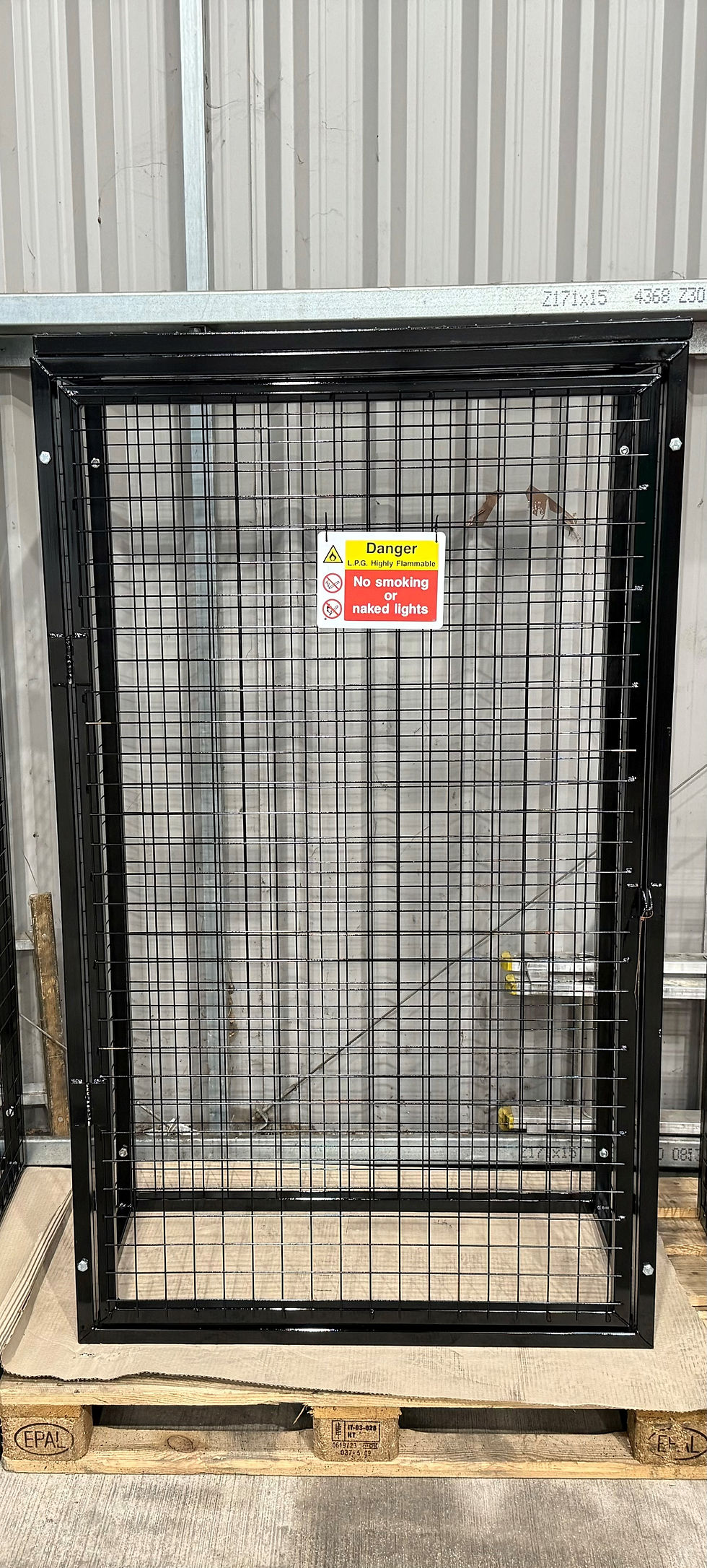 Thumbnail: gas cylinder cage. large cage. air conditioning unit cage. reinforced cages