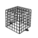 hikvision dahua cage guard 16cm x 16cm x 16cm black