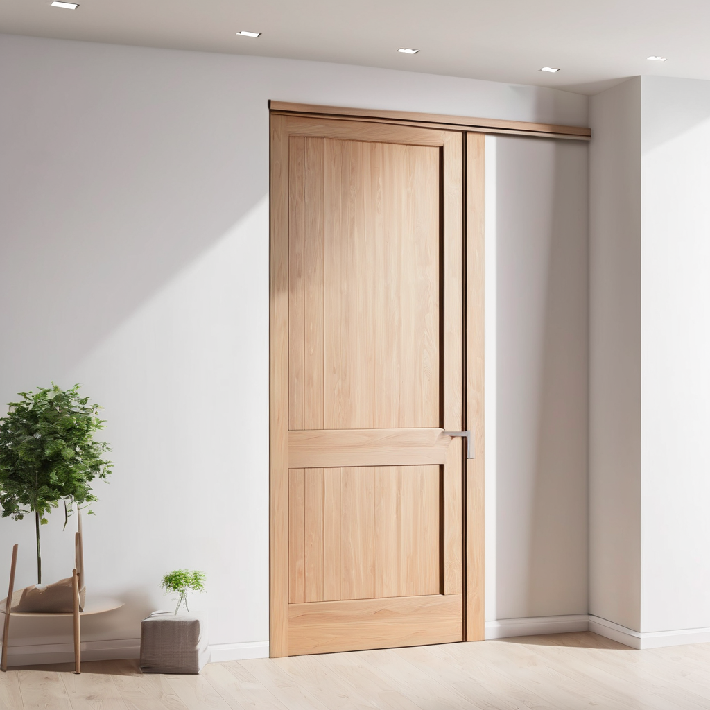 Stylish Wooden Door