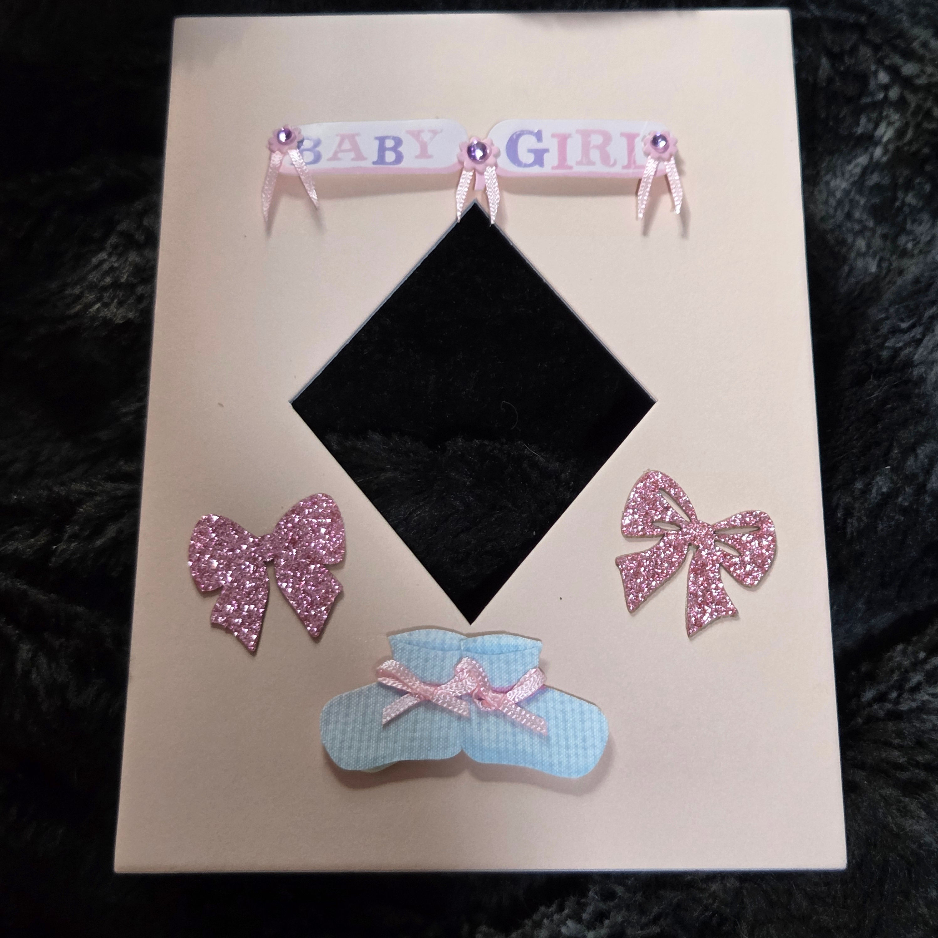 Custom Photo Picture mat board | My Baby Girl | 5X7