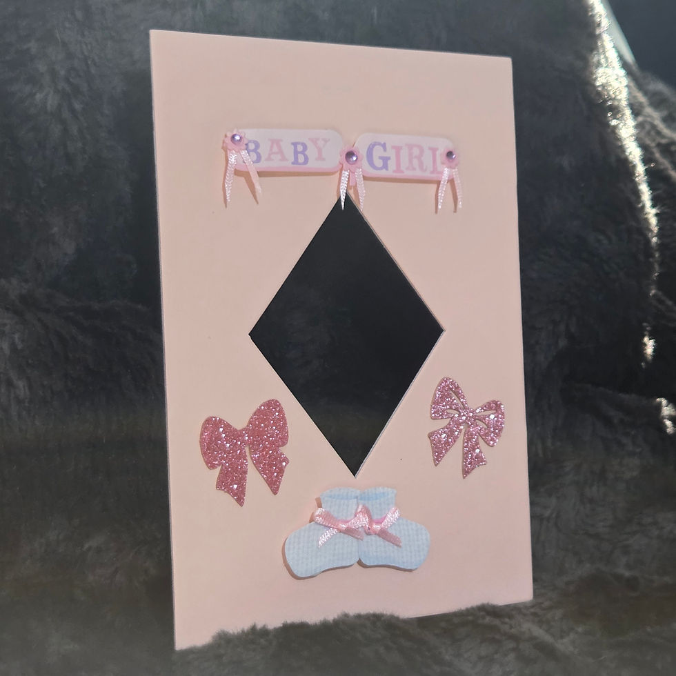 Thumbnail: Custom Photo Picture mat board | My Baby Girl | 5X7