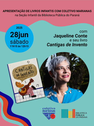 Coletivo Marianas na seção infantil da BPP | junho de 2025