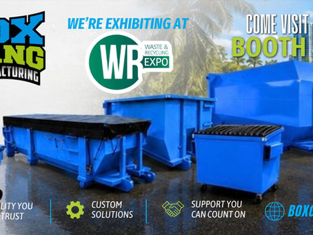 Box Gang Manufacturing is Headed to the Waste & Recycling Expo 2026