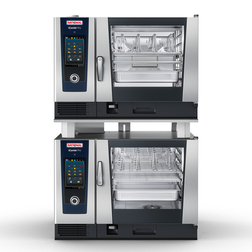 Probe Combi Rational Rational iCombi Pro® 6-Full Size Combi Ovens, double stack | Econ World ...