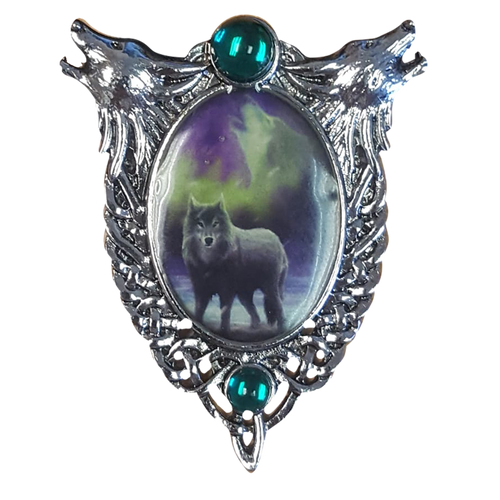 Aura Wolf Cameo Enchanted Bargains