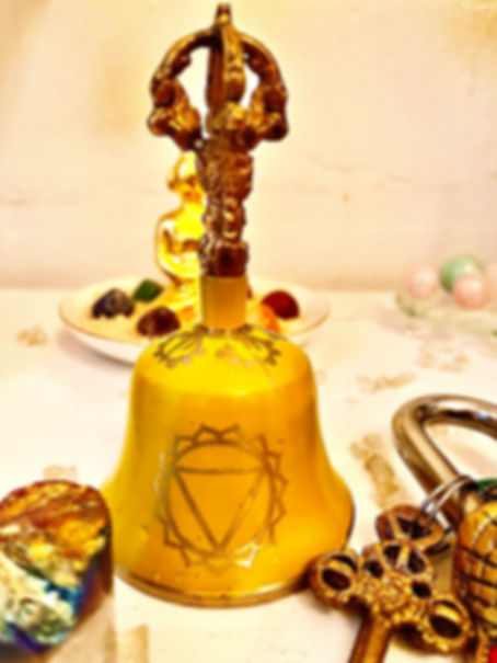 "Solar Plexus" Arit Chakra Energy Balancing Bell