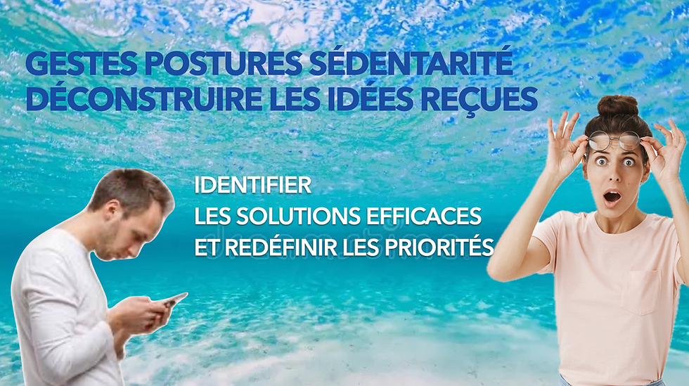 Gestes, postures et sédentarité