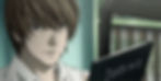 Light Yagami with his Death Note