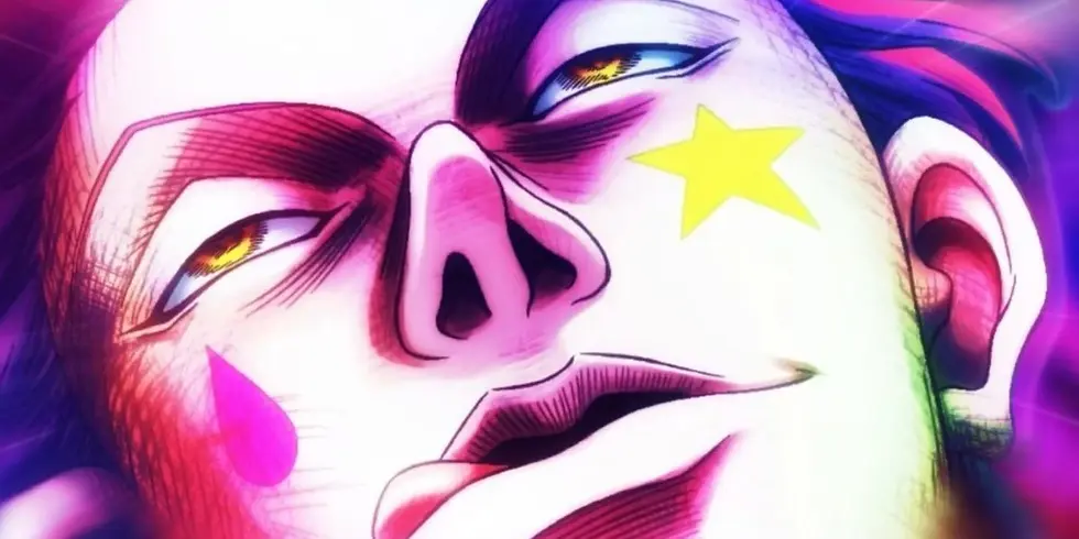 Hisoka with tongue out