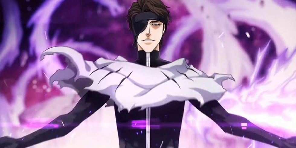 Aizen with eyepatch