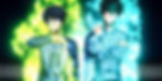Rin Itoshi and Nagi looking at each other